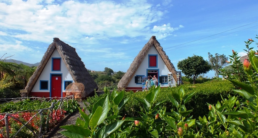 Santana Municipality in Madeira Island